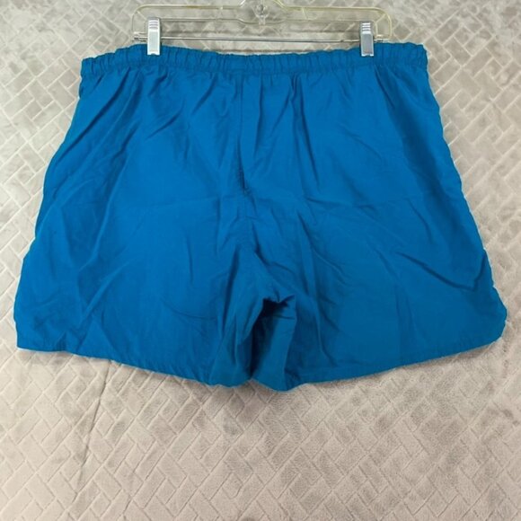 Speedo Mens 2XL Swim Trunks Blue Board Shorts Mesh Lined Inner Pocket - Picture 7 of 10